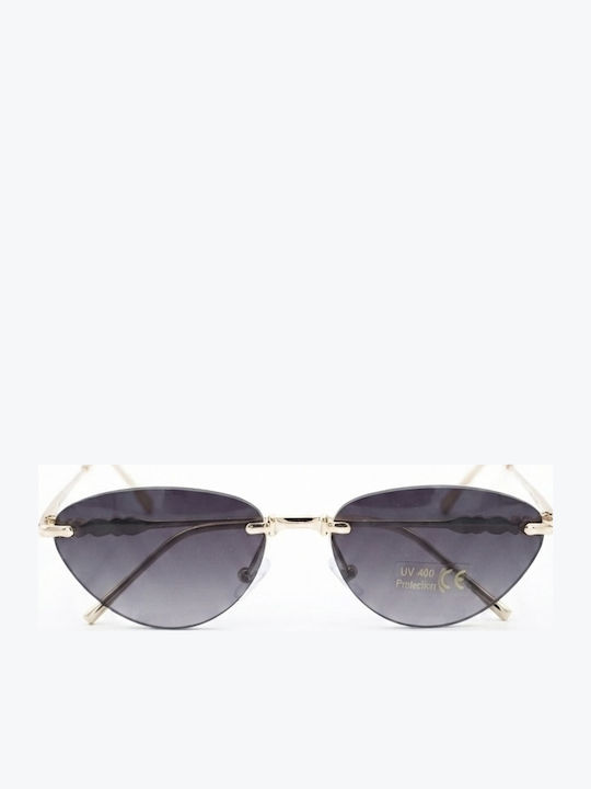 Max Air Women’s Sunglasses with White Frame and Grey Gradient Lens SA024