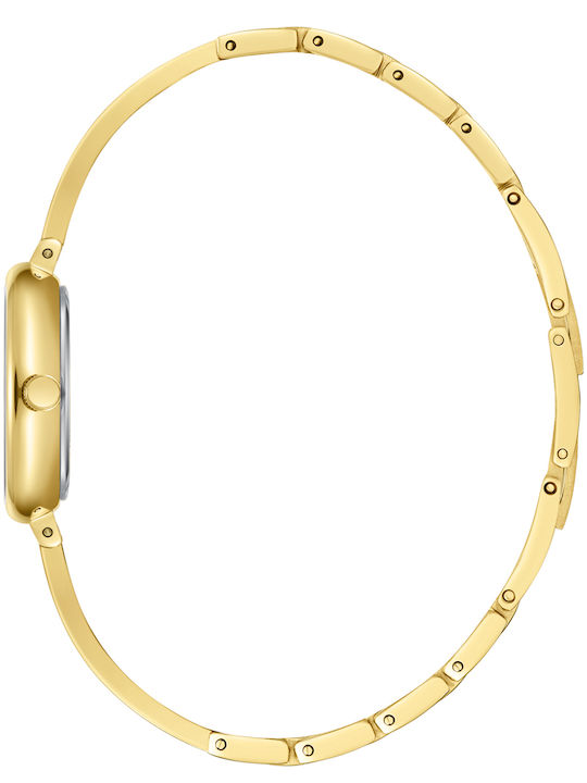 Lee Cooper Damenuhr 26mm Batterie mit Grünem Metall-Armband