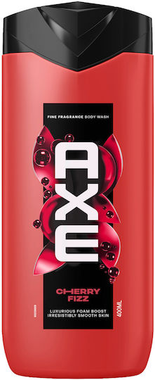 Axe Wash Bubble Bath Gel for Men with AHA & Cherry Scent 400ml
