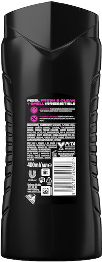 Axe Axe Schaumbad in Gel für Herren mit AHA für Peeling 400ml