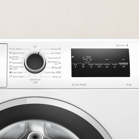 Bosch Mașină de spălat rufe 9kg cu Tehnologie cu Abur 1400 de rotații WAN2826NBY