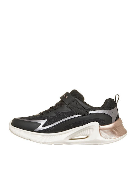 Skechers Adidași Copii Cu Închidere Hoop & Loop Negri Skechers Adidași Copii Cu Închidere Hoop & Loop Negri