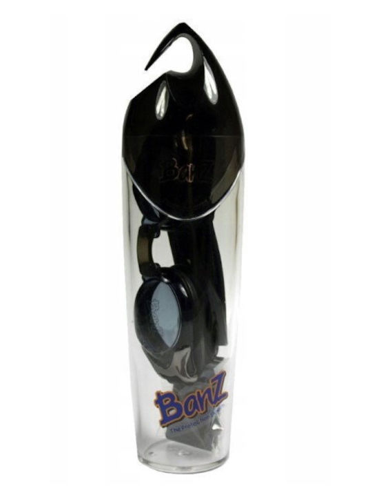Banz Kids Swimming Goggles with Anti-Glare Lenses Black