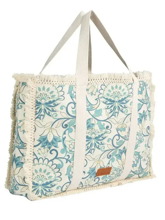 Achilleas Accessories Πετσετέ Τσάντα Θαλάσσης Πολύχρωμη