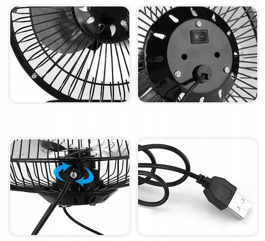 Ventilator USB Negru ZR1EB93QWS20