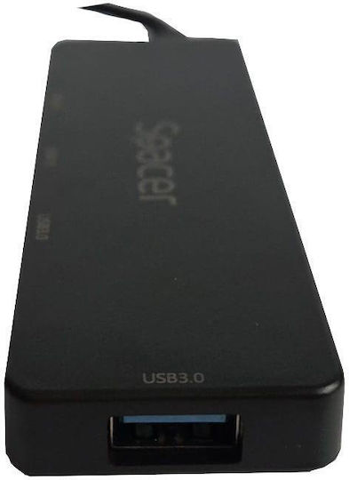 Spacer Hub 3 Θυρών USB 3.0 με σύνδεση USB-A