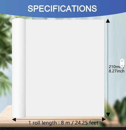 Θερμικό Χαρτί Εκτύπωσης Marklife A4 Ρολό 210x30mm 2 Ρολά Συσκευασία Φορητούς Θερμικούς Εκτυπωτές A4 13-9845