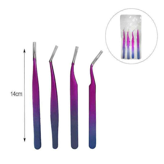 Set Epilatoare Pentru Sprâncene 4 Bucăți