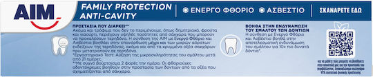 AIM Family Protection Pastă de Dinți Împotriva Cariilor 75ml