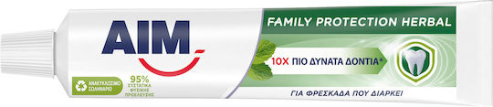 AIM Family Protection Herbal Toothpaste for Cavity Protection 75ml
