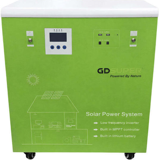 Ηλιακό Σύστημα Ενέργειας 6000w Mppt 60a Μπαταρία Λιθίου 51.2v 200ah 6000w Solar Power System 60a Mppt 51.2v 200ah Lithium Battery