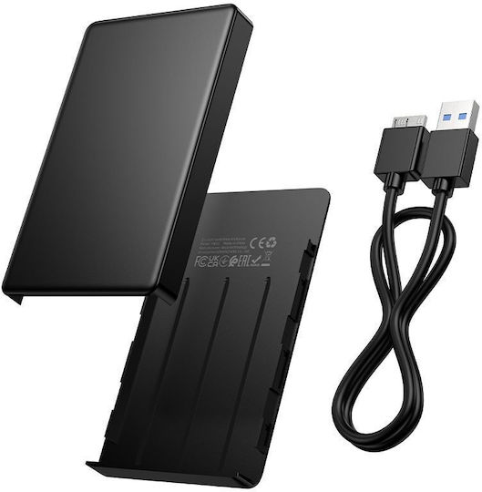 Sata Hard Drive Case 2.5" SATA III with SATA / USB 3.0 Connection