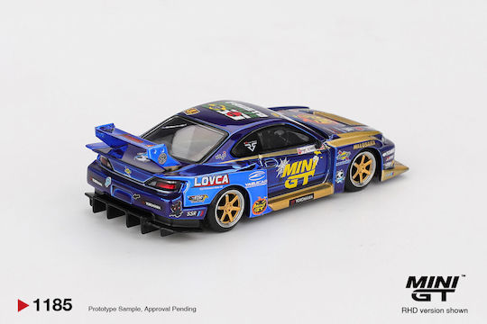 Model Mașină Nissan Silvia S15 Lb-super Silhouette #555 Scara 1:64 Mini GT MGT01185-R