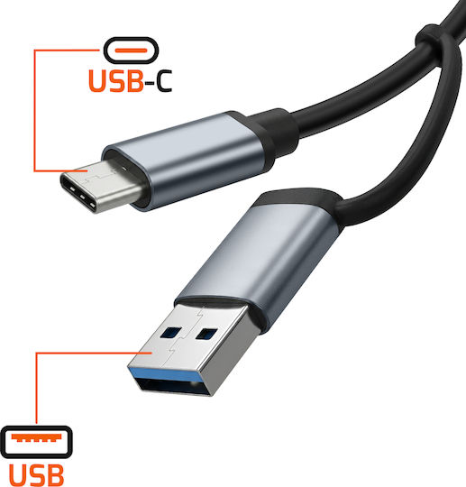 Linq Multimedia Hub Adaptor Multiport 8 în 1 5gbps Funcție OTG