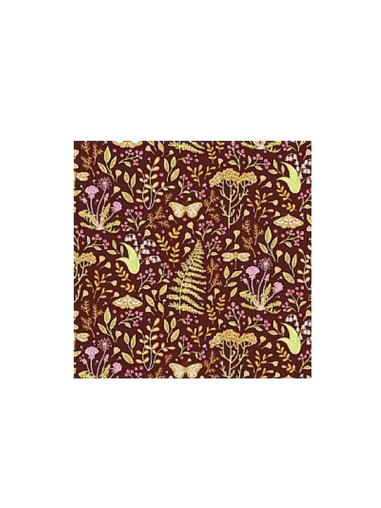 Oxygen Decorative Pillow Case Brown Fteri Brown 45x45cm