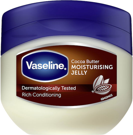 Vaseline Cocoa Moisturising Jelly Moisturizing Gel Body for Dry/Very Dry Skin 100ml