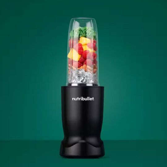 Turbo Matte Blender with Plastic Jug 700 ml 1000W Black