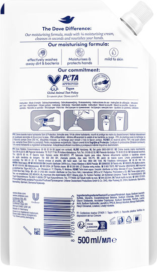 Dove Care & Protect Refill Liquid Soap 500ml