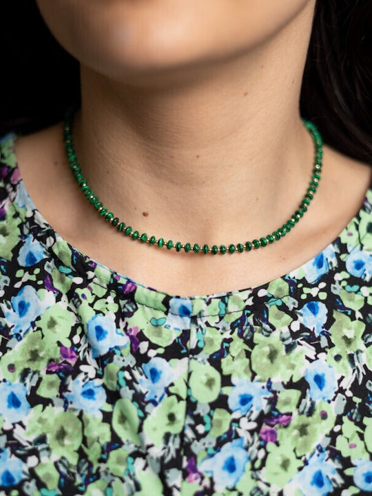 Ezera Choker Placat Cu Aur Ezera Choker Placat Cu Aur
