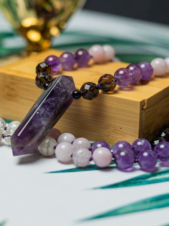 Ezera Colier Dublu Ochi Protector Violet