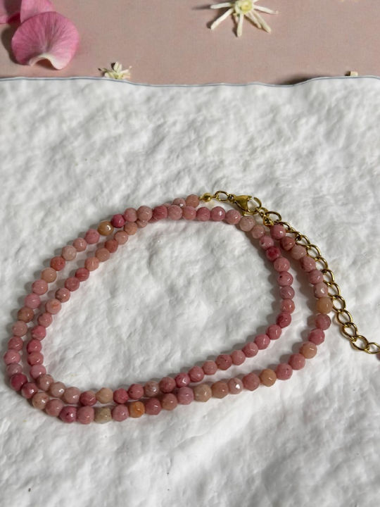 Ezera Choker Placat Cu Aur