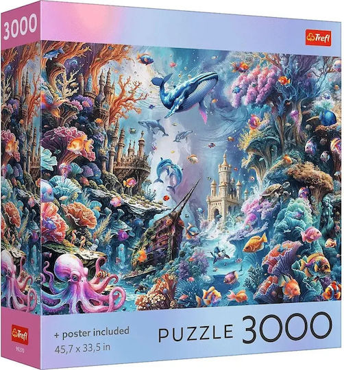 Us Collection Viața Subacvatică Puzzle 2D 3000 Piese