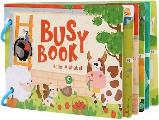 Busy Book Wild Animals Εκπαιδευτικό Παιχνίδι Γνώσεων για 6+ Ετών