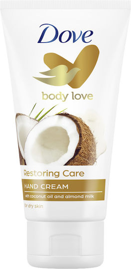 Dove Nourishing Secrets Αναπλαστική Κρέμα για Σκασμένα Χέρια Coconut Oil & Almond Milk Restoring Ritual 75ml