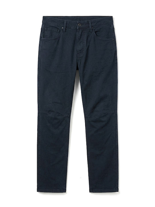 Herrenhosen Elastische Relaxed Passform Blau