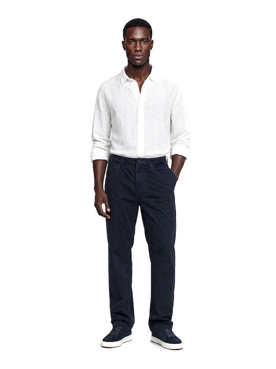 Herrenhosen Elastische Relaxed Passform Blau