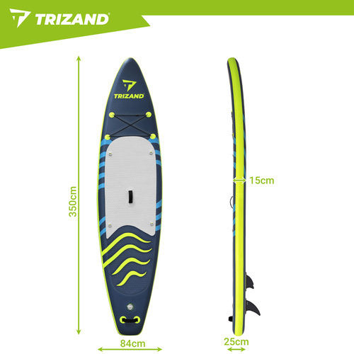 Trizand Inflatable SUP Board with Length 3.5m Multicolour