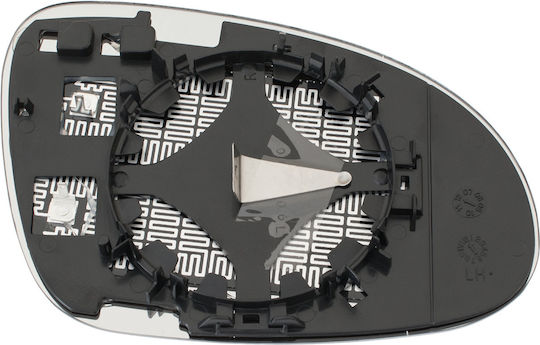 Vw Golf V 03-09 Heated Left Mirror Glass Insert