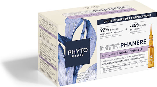 Phyto Phytophanere Ампули За Коса Против Косопад За Жени 12x5ml