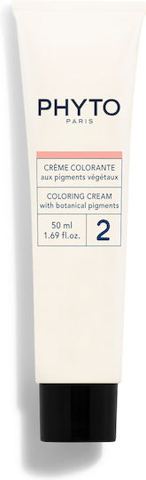 Phyto Phytocolor Hair Dye No Ammonia 1.0 Black 50ml