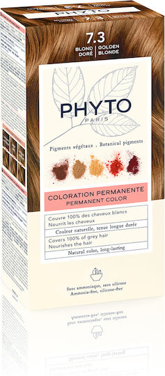 Phyto Phytocolor Haarfärbemittel Kein Ammoniak 7.3 Blond Gold 50ml