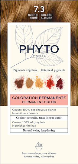 Phyto Phytocolor Haarfärbemittel Kein Ammoniak 7.3 Blond Gold 50ml