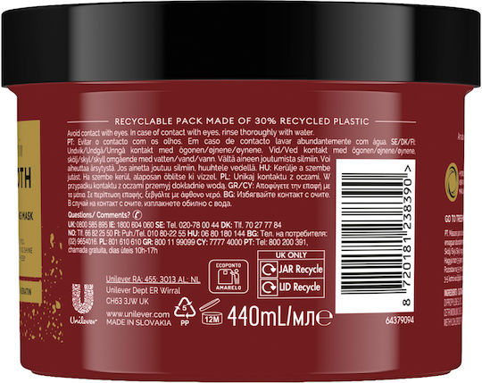 TRESemme Keratin Smoothing Hair Mask for Shine with Keratin 440ml