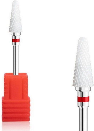 Ceramic Nail Drill Bit Red