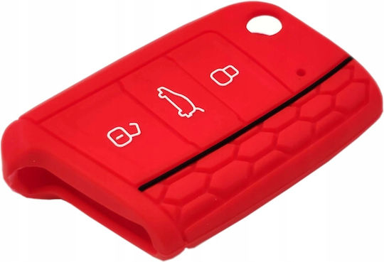 Silicone Case Cover Vw Skoda Seat Key Fob