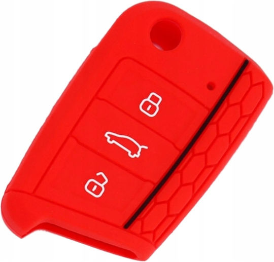 Silicone Case Cover Vw Skoda Seat Key Fob