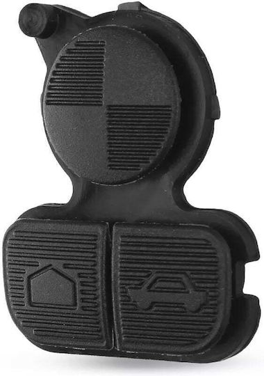 Techstar Autoschlüssel Schutzhülle Gummimembran Pad 3 Tasten Bmw Kompatibilität E36 E38 E39 E46 Z3 Z4 X3 X5 Serie 3 5 7