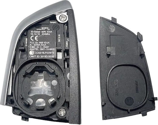 Techstar Husa Pentru Chei Auto Cu 4 Butoane Compatibilă Bmw Seria 5 G30 G31 2016–2023 Compatibil Hu100r Aftermarket
