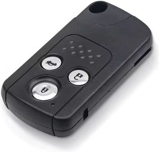 Techstar Husa Pentru Chei Auto 3 Butoane Compatibil Honda Accord Civic Cr-v Hr-v Proximity Hon66 Blade