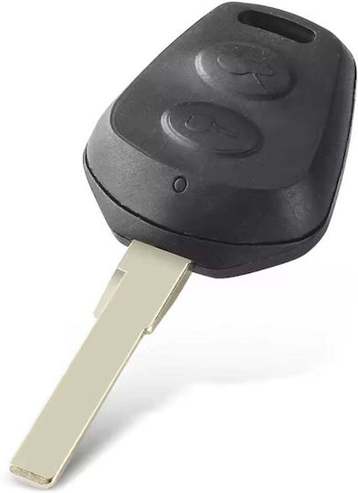 Techstar Husa Pentru Chei Auto 2 Butoane Compatibil Porsche Boxster S 986 911 996 Hu66 Lama