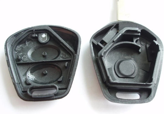 Techstar Husa Pentru Chei Auto 2 Butoane Compatibil Porsche Boxster S 986 911 996 Hu66 Lama