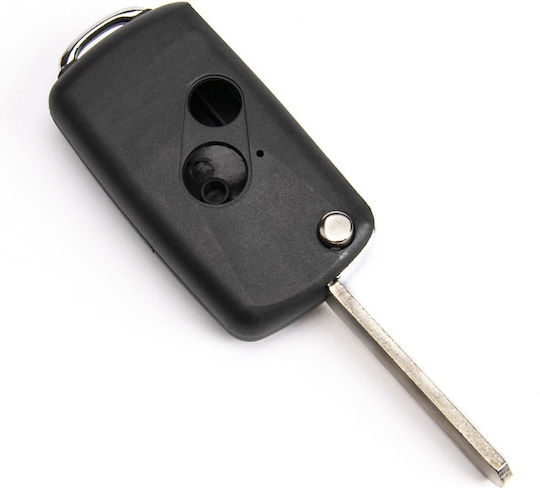 Techstar Husă Pentru Chei Auto Tip Flip Transformer 2 Butoane Honda Accord Civic Jazz Cr-v Compatibil Upgrade Hon66