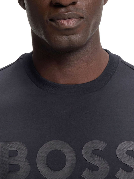 Boss Logo T-shirt Blue