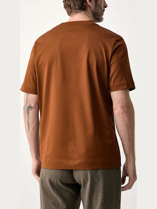 Boss T-shirt Brown-Terracotta