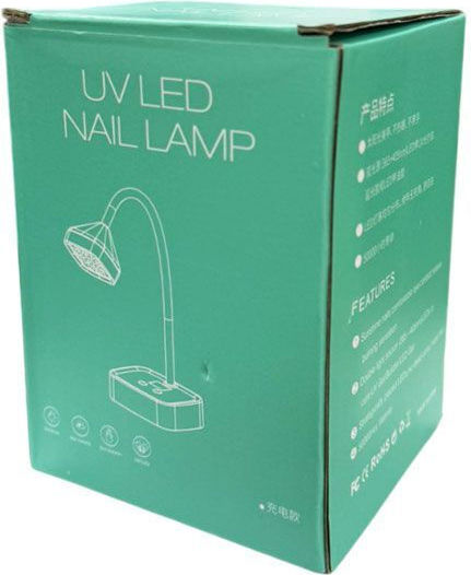 Wiederaufladbare Nagellack Aushärtungslampe LED Batterie 27W Weiße