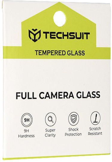 Techsuit Full Camera Protection Tempered Glass Black for Oppo Reno16 Pro